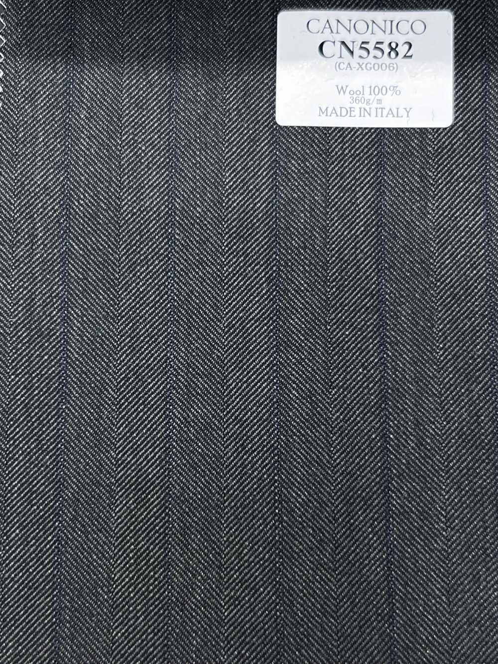 CN5582 CANONICO Super110's أخضر × أزرق كحلي مخطط[قماش] HOSOI SYOJI
