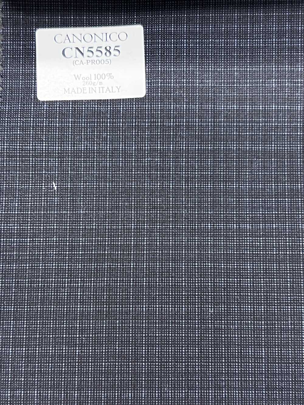 CN5585 CANONICO Super110's أزرق كحلي بنقشة مربعات[قماش] HOSOI SYOJI