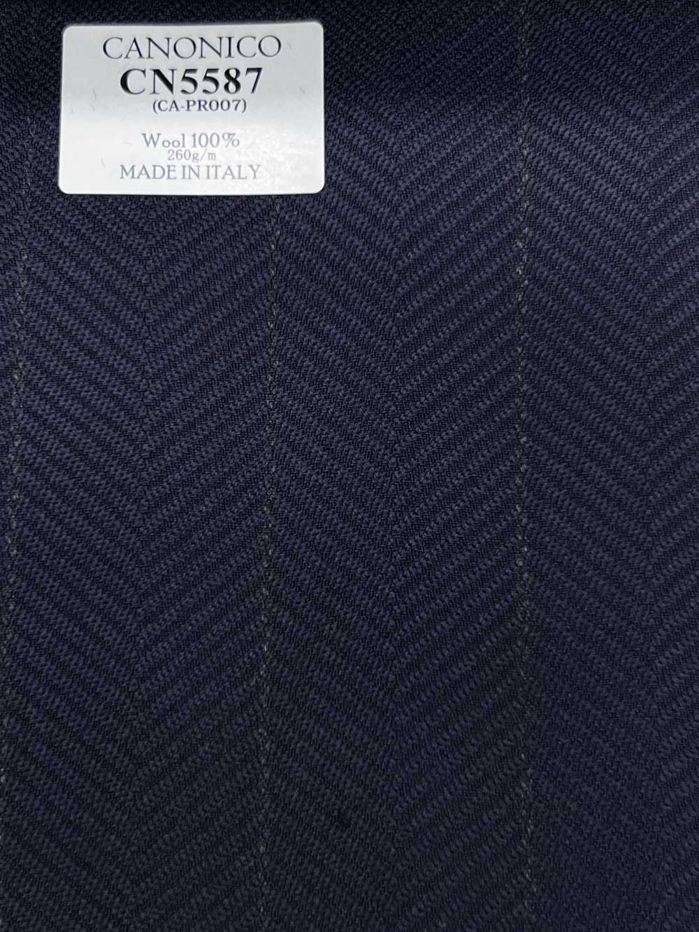 CN5587 CANONICO سوبر 110's كاروهات أزرق كحلي[قماش] HOSOI SYOJI