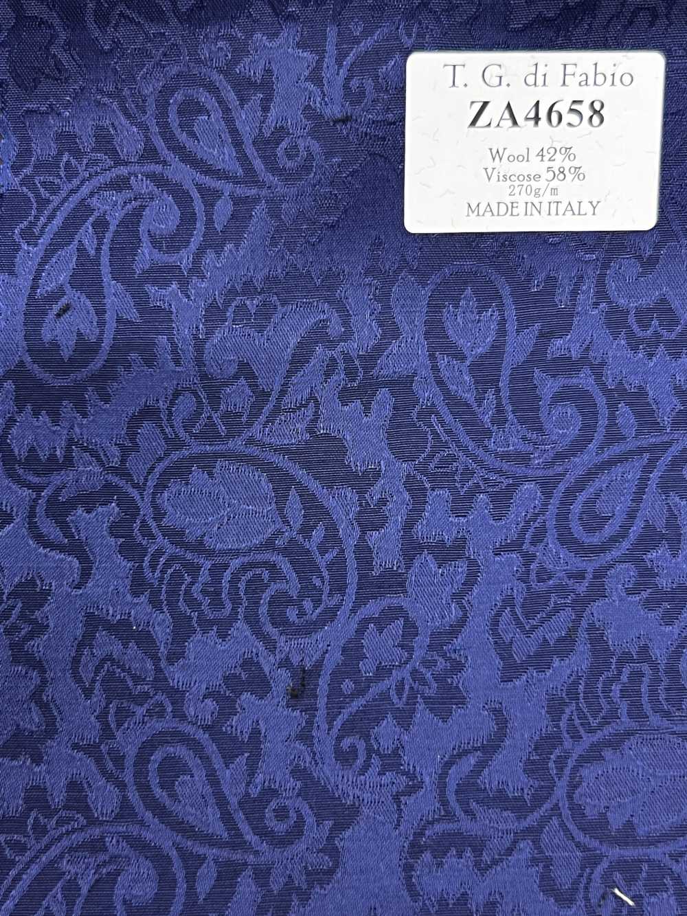 ZA4658 T.G.di Fabio جاكار بيزلي أزرق[قماش] HOSOI SYOJI