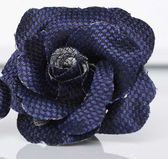 BTA-602 صنع في اليابان جاكار حرير بنقشة نقاط Boutonniere باللون الأحمر[مستلزمات رسمية] Yamamoto(EXCY)