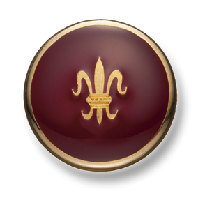 HS-228 Holland&Sherry أزرار معدنية للبدلات والجاكيتات، ذهبي Holland & Sherry