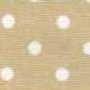 Medium Polka Dot - Beige × White