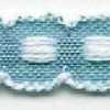 Light Blue × White