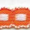 Orange/White