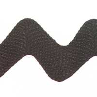 111-103 ضفيرة متعرجة من الرايون تقريبًا 34 mm[Ribbons, Tapes, And Cords] DARIN صور إضافية