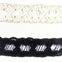 111-1463 جديلة رايون حوالي 20 mm[Ribbons, Tapes, And Cords] DARIN صور إضافية