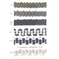 111-1470 جديلة شينيل رايون تقريبًا 10 مم[Ribbons, Tapes, And Cords] DARIN صور إضافية