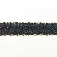 113-1409 ضفيرة لامي من الرايون، تقريبًا 13 mm[الأشرطة، والأشرطة القماشية، والحبال] DARIN صور إضافية