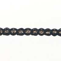 113-210 جديلة لاميه من الرايون تقريبًا 5mm[Ribbons, Tapes, And Cords] DARIN صور إضافية