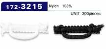 172-3215 حلقة زر، نوع النايلون المنفوش، ممدد، 30 Mm (300 Pcs)