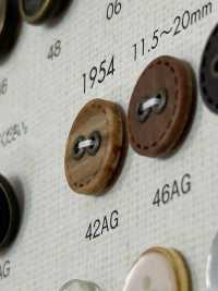 1954 زر ذو فتحتين باللون الطبيعي[أزرار] DAIYA BUTTON صور إضافية