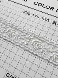 24220 دانتيل تول ضيق Kyowa Lace صور إضافية