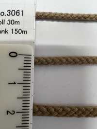 3062 حبل أكريليك (تقريبًا 3 مم)[Ribbons, Tapes, And Cords] ROSE BRAND (Marushin) صور إضافية