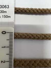 3063 حبل أكريليك (تقريبًا 4 مم)[Ribbons, Tapes, And Cords] ROSE BRAND (Marushin) صور إضافية