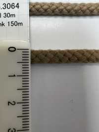3064 حبل أكريليك (حوالي 4.5mm)[Ribbons, Tapes, And Cords] ROSE BRAND (Marushin) صور إضافية