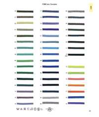 3086 حبل بوليستر (تقريبًا 5 مم)[Ribbons, Tapes, And Cords] ROSE BRAND (Marushin) صور إضافية