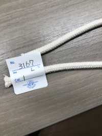 3167 حبل قطني ناعم[الأشرطة، والأشرطة القماشية، والحبال] ROSE BRAND (Marushin) صور إضافية