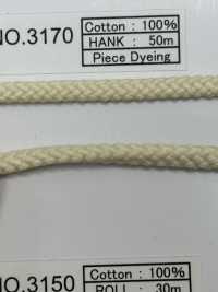3170 حبل قطني[الأشرطة، والأشرطة القماشية، والحبال] ROSE BRAND (Marushin) صور إضافية