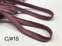 3322 بياه بوليستر، نوع تويل (حوالي 9 مم)[الأشرطة، والأشرطة القماشية، والحبال] ROSE BRAND (Marushin) صور إضافية