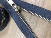 3SGWPMR EXCELLA® سحاب مقاس 3 نيكل ذو اتجاهين بفاصل مزدوج YKK صور إضافية