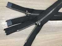 3SGWV3MR EXCELLA® سحاب مقاس 3 نيكل أسود فاصل ثنائي الاتجاه مزدوج[Zipper] YKK صور إضافية