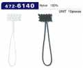 472-6140 حلقة زر، من نوع الحبل المجدول، الطول الإجمالي 52 Mm (10 قطع)