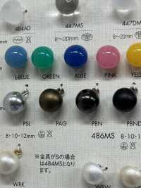 484MS زر بساق فضية من مادة اليوريا بتشطيب لؤلؤي[Buttons] DAIYA BUTTON صور إضافية