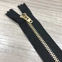 4YGC YZiP® سحاب (للجينز) مقاس 4 ذهبي مغلق YKK صور إضافية