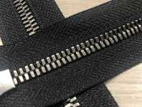 5SGWH3MR سحاب EXCELLA® مقاس 5 فضي عتيق ثنائي الاتجاه بفاصل مزدوج YKK صور إضافية
