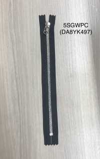 5SGWPC سحاب EXCELLA® مقاس 5 نيكل مغلق الطرف مزدوج YKK صور إضافية