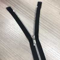 5SGWPOR سحاب EXCELLA® مقاس 5 نيكل مفتوح مزدوج YKK صور إضافية