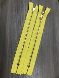 5SGYQC سحاب EXCELLA® مقاس 5 ذهبي (ذهب حقيقي) أحادي ذو طرف مغلق YKK صور إضافية
