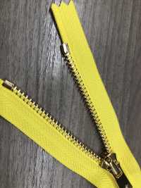 5SGYQC سحاب EXCELLA® مقاس 5 ذهبي (ذهب حقيقي) أحادي ذو طرف مغلق YKK صور إضافية