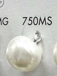 750MS زر من راتنج اليوريا اللؤلؤي بساق نصف حلقية[أزرار] DAIYA BUTTON صور إضافية