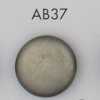 AB37 زر مطلي من راتنج ABS