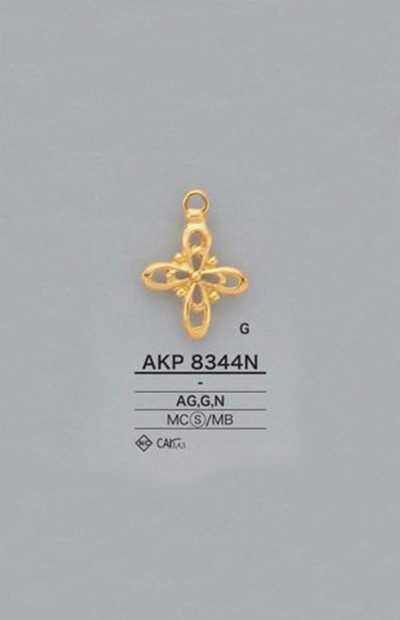 AKP8344N لسان سحاب بنقشة زهرة