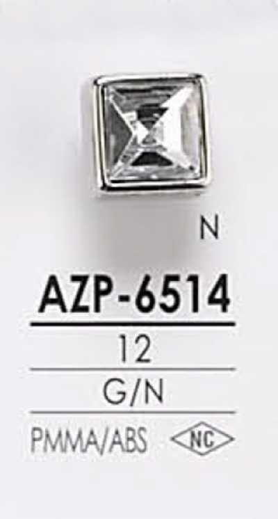 AZP6514 زر حجر كريستالي