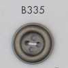 B335 زر مطلي براتنج ABS
