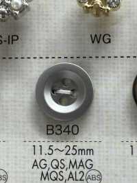 B340 زر مطلي براتنج ABS[أزرار] DAIYA BUTTON صور إضافية