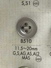 B510 زر بأربع فتحات من راتنج ABS[أزرار] DAIYA BUTTON صور إضافية