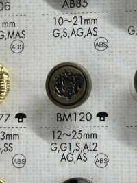 BM120 زر مطلي براتنج ABS[أزرار] DAIYA BUTTON صور إضافية