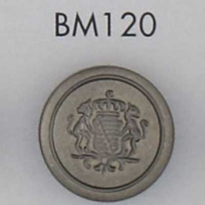 BM120 زر مطلي براتنج ABS