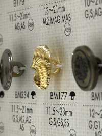 BM177 زر مطلي براتنج ABS[أزرار] DAIYA BUTTON صور إضافية