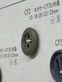 CF2 زر بوليستر أنيق بأربعة ثقوب[أزرار] DAIYA BUTTON صور إضافية