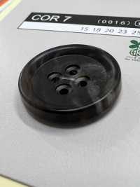 COR7 زر بنمط قرن الجاموس (ثقب مشقوق)[أزرار] NITTO Button صور إضافية