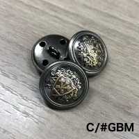 DM108 زر معدني أنيق بإحساس فاخر للسترات[أزرار] DAIYA BUTTON صور إضافية