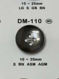 DM110 زر معدني أنيق وبسيط للقمصان والسترات[أزرار] DAIYA BUTTON صور إضافية