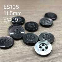 ES105 DAIYA BUTTONS زر بوليستر بنمط الصدف[أزرار] DAIYA BUTTON صور إضافية