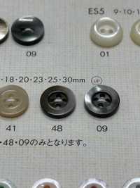 ES105 DAIYA BUTTONS زر بوليستر بنمط الصدف[أزرار] DAIYA BUTTON صور إضافية